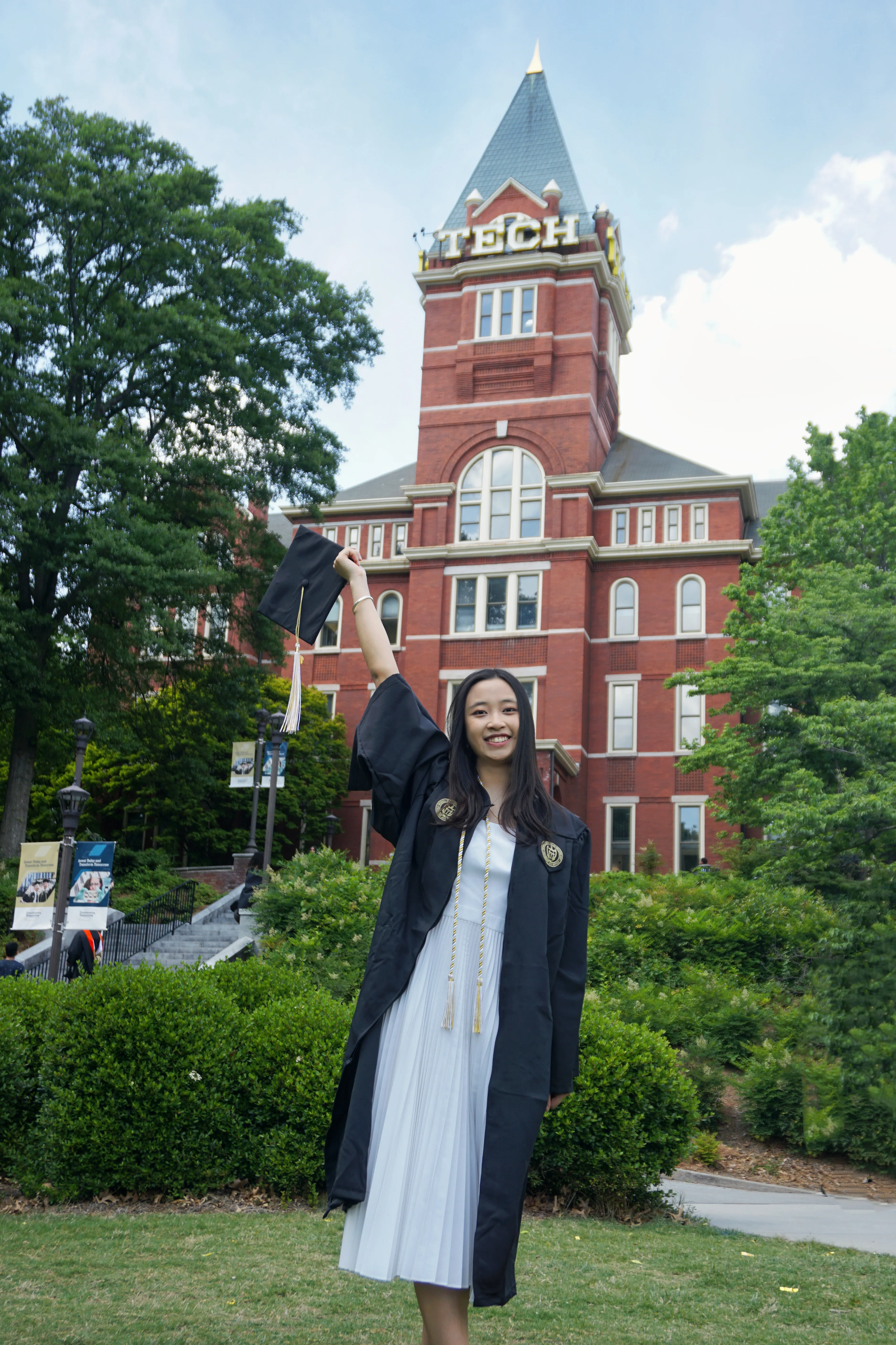 Graduating from Georgia Tech, May 2024