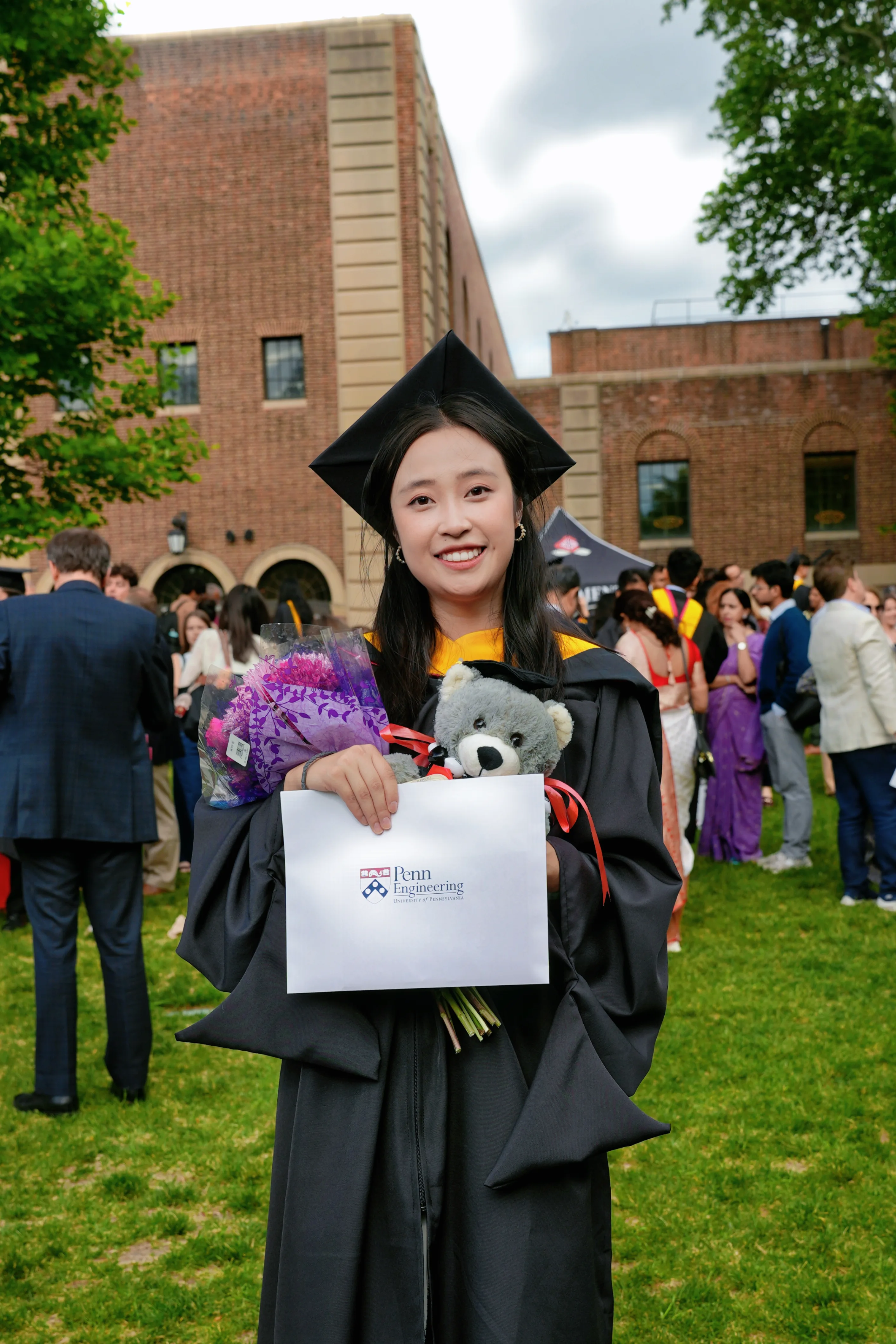 Graduating from Penn Engineering, May 2026