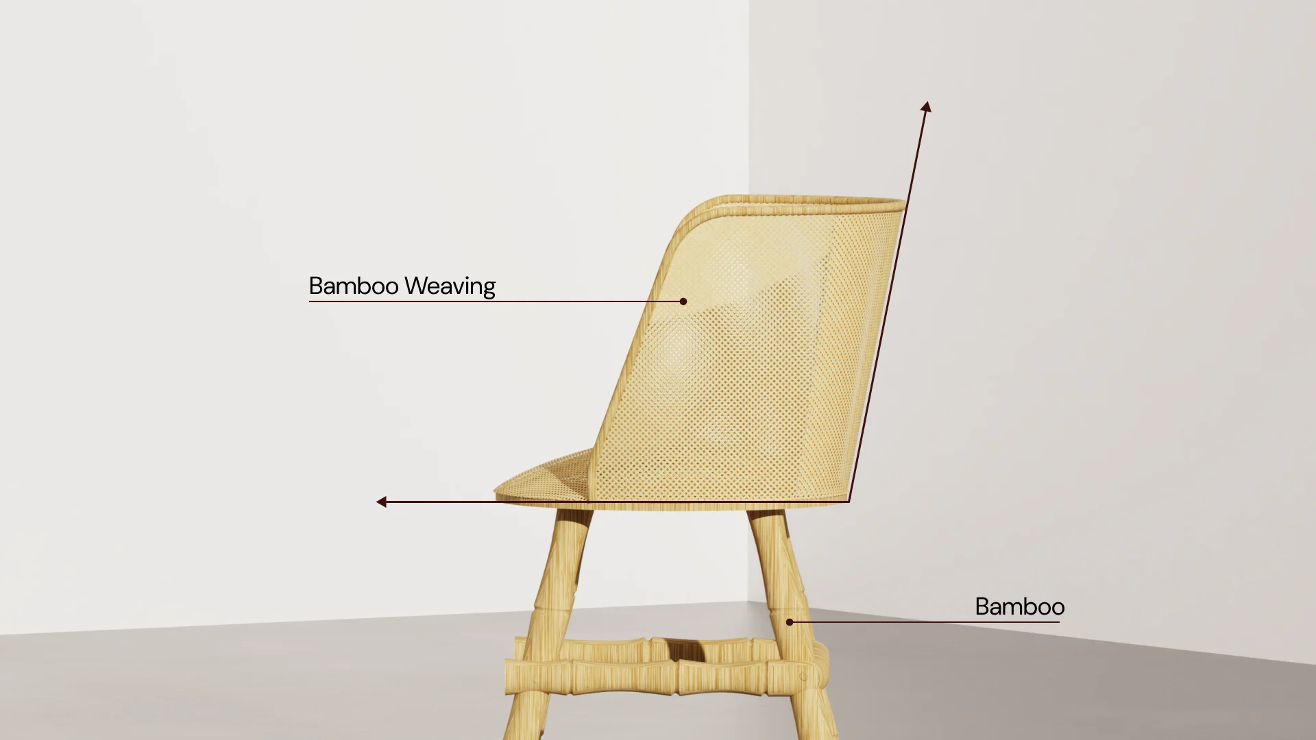 Chair material diagram