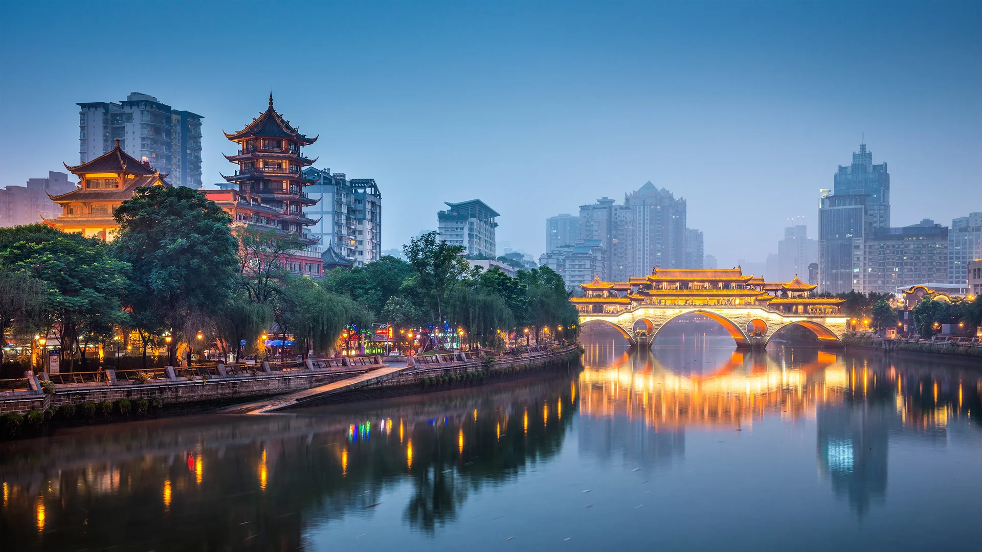 Chengdu cityscape
