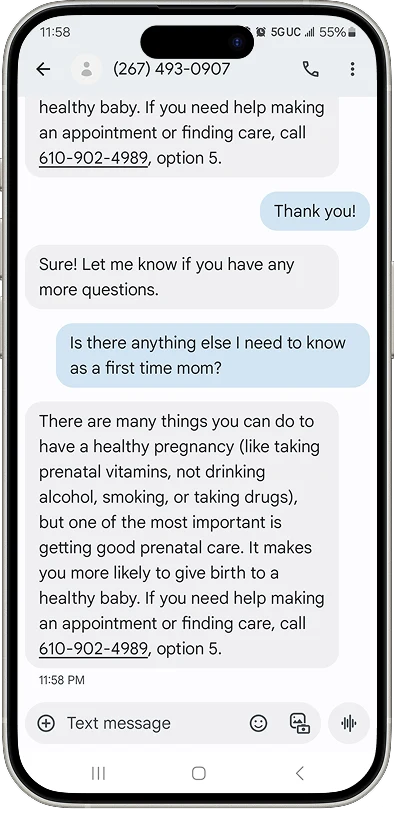 Helpful response